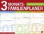 3-Monats-Familienplaner 2017