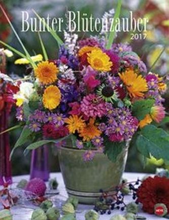Bunter Blütenzauber Posterkalender 2017