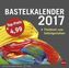 Bastelkalender klein anthrazit 2017