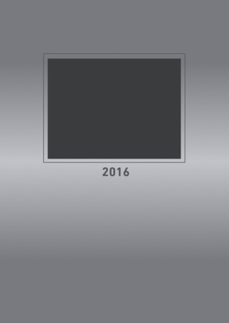 Foto-Bastelkalender silber 2016