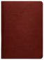 Wochen-Buchkalender A5 Leder braun 2017