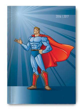 Collegetimer A6 Superhero 2016/2017