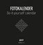 Fotokalender schwarz 2017 (22 x 21 cm)