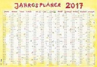 Jahresplaner Cartoon XL 2017