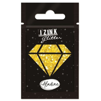 Designové třpytky IZINK Glitter - zlatá hvězdy