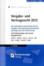 Vergabe- und Vertragsrecht 2012
