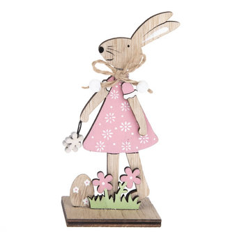 Dřevěná zaječice - 12 cm