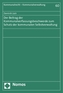Der Beitrag der Kommunalverfassungsbeschwerde zum Schutz der kommunalen Selbstverwaltung