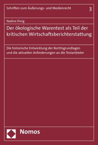 Der ökologische Warentest als Teil der kritischen Wirtschaftsberichterstattung