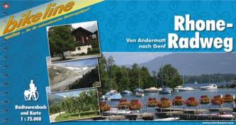 Bikeline Radtourenbuch Rhone-Radweg