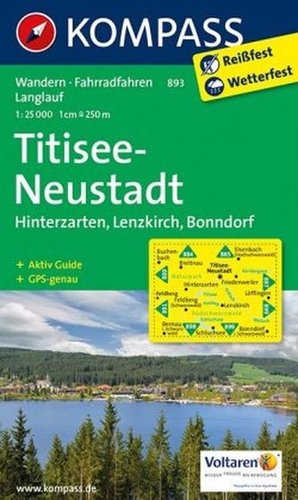 Kompass Karte Titisee-Neustadt