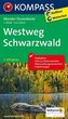 Kompass Wander-Tourenkarte Westweg Schwarzwald