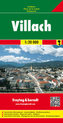 Freytag & Berndt Stadtplan Villach. Villaco