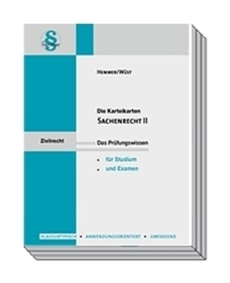 Sachenrecht II, Karteikarten. Tl.2