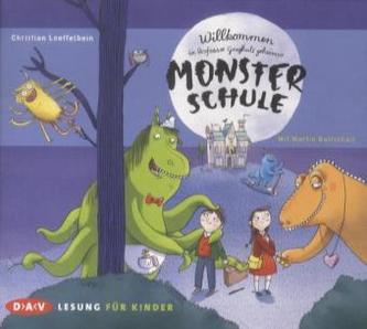 Willkommen in Professor Graghuls geheimer Monsterschule, 2 Audio-CDs