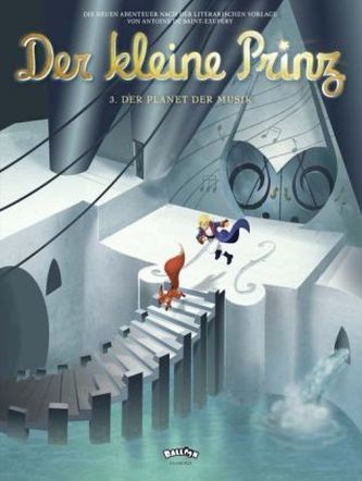 Der kleine Prinz, Comic - Der Planet der Musik