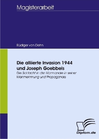 Die alliierte Invasion 1944 und Joseph Goebbels