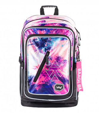 BAAGL Školní batoh Cubic Abstract