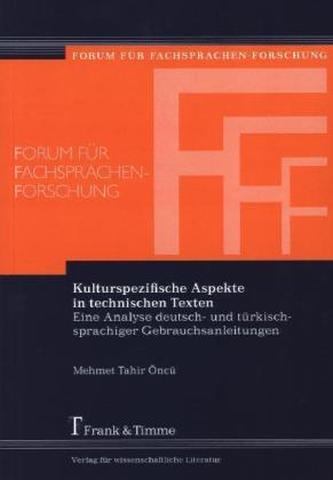 Kulturspezifische Aspekte in technischen Texten