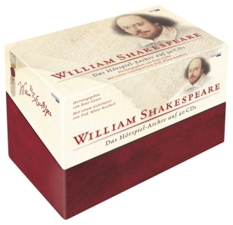 William Shakespeare, Das Hörspiel Archiv, 40 Audio-CDs