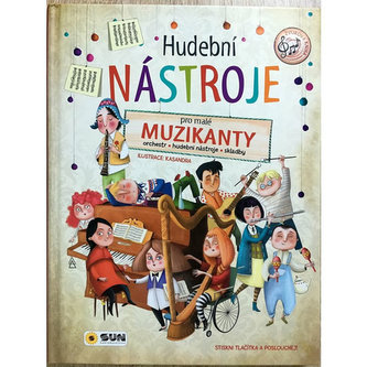 Zvuková knížka - HUDEBNÍ NÁSTROJE - pro malé muzikanty