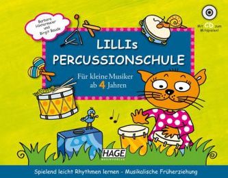 Lillis Percussionschule, m. Audio-CD