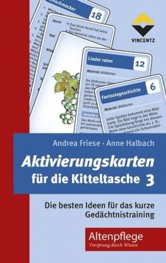 Aktivierungskarten für die Kitteltasche. Tl.3