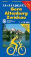 Fahrradkarte Gera, Altenburg, Zwickau