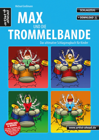 Max und die Trommelbande, m. MP3-CD