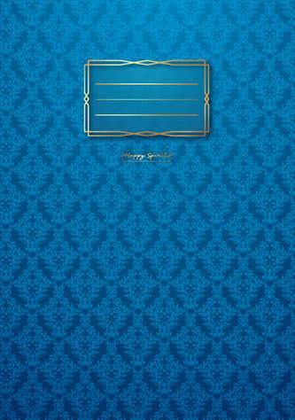 Sešit Premium modrá tapeta A4 - Sešity