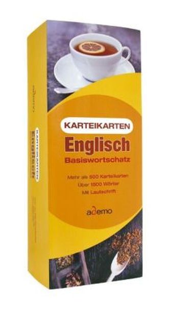 Karteikarten Englisch Basiswortschatz, m. Lernbox
