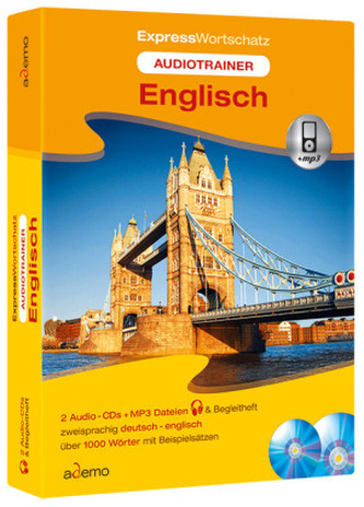 Audiotrainer Expresswortschatz Englisch, 2 Audio-CDs