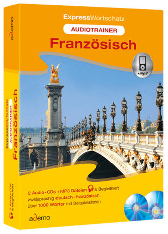 Audiotrainer Expresswortschatz Französisch, 2 Audio-CDs