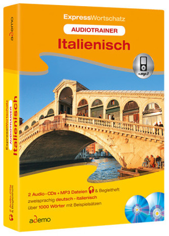 Audiotrainer Expresswortschatz Italienisch, 2 Audio-CDs