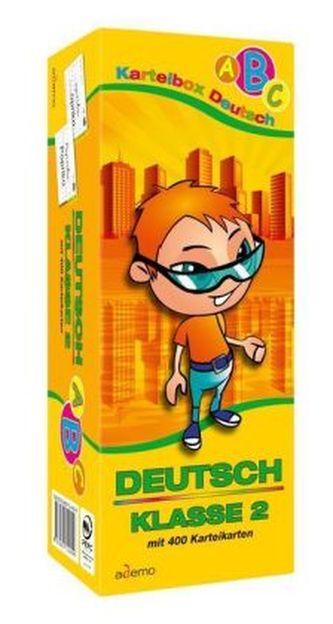 Karteibox Deutsch Klasse 2