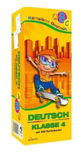 Karteibox Deutsch Klasse 4