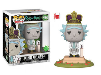 Funko POP Animation: Rick & Morty S2 - King of $#!+ (se zvukem)