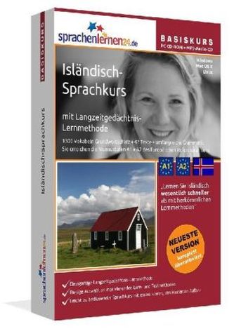Isländisch-Basiskurs, PC CD-ROM m. MP3-Audio-CD