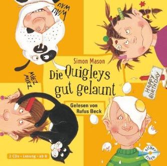 Die Quigleys gut gelaunt, 2 Audio-CDs