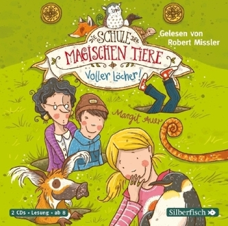 Die Schule der magischen Tiere - Voller Löcher!, 2 Audio-CDs