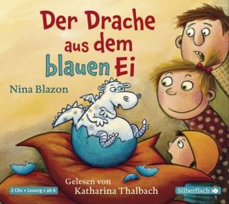 Der Drache aus dem blauen Ei, 2 Audio-CDs
