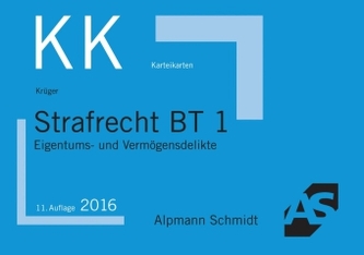 Strafrecht BT 1, Karteikarten