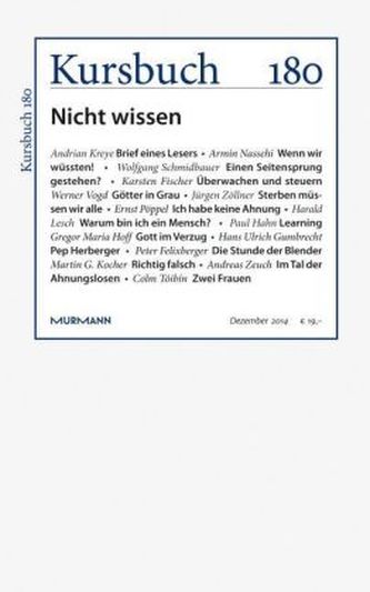 Nicht wissen