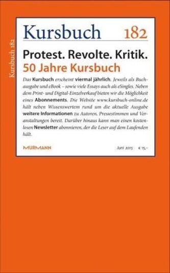 Das Kursbuch. Wozu?
