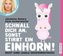 Schnall dich an, sonst stirbt ein Einhorn, Audio-CD