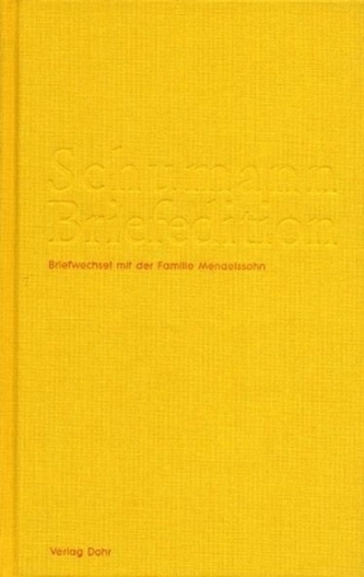 Briefwechsel mit der Familie Mendelssohn