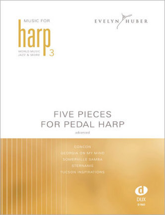 Five Pieces For Pedal Harp, advanced