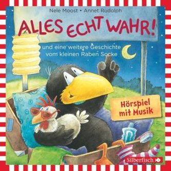 Kleiner Rabe Socke: Alles echt wahr!, 1 Audio-CD