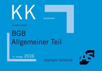 BGB Allgemeiner Teil