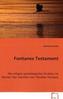 Fontanes Testament